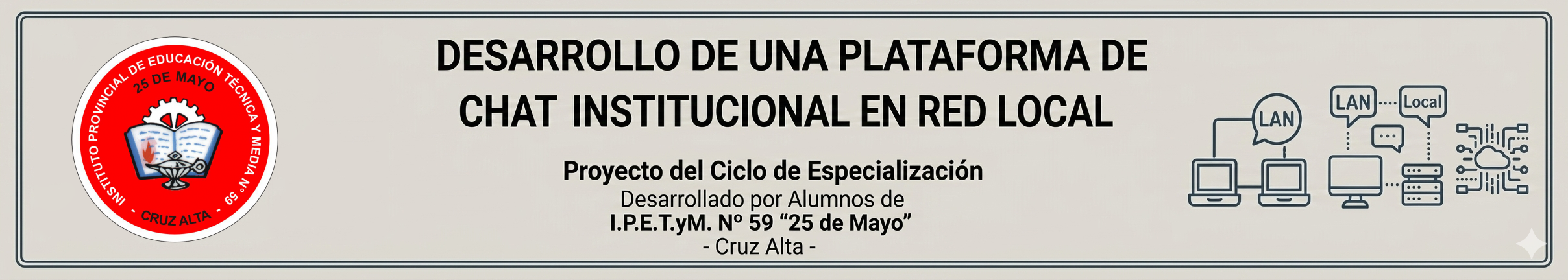 Desarrollo de una Plataforma de Chat Institucional en Red Local